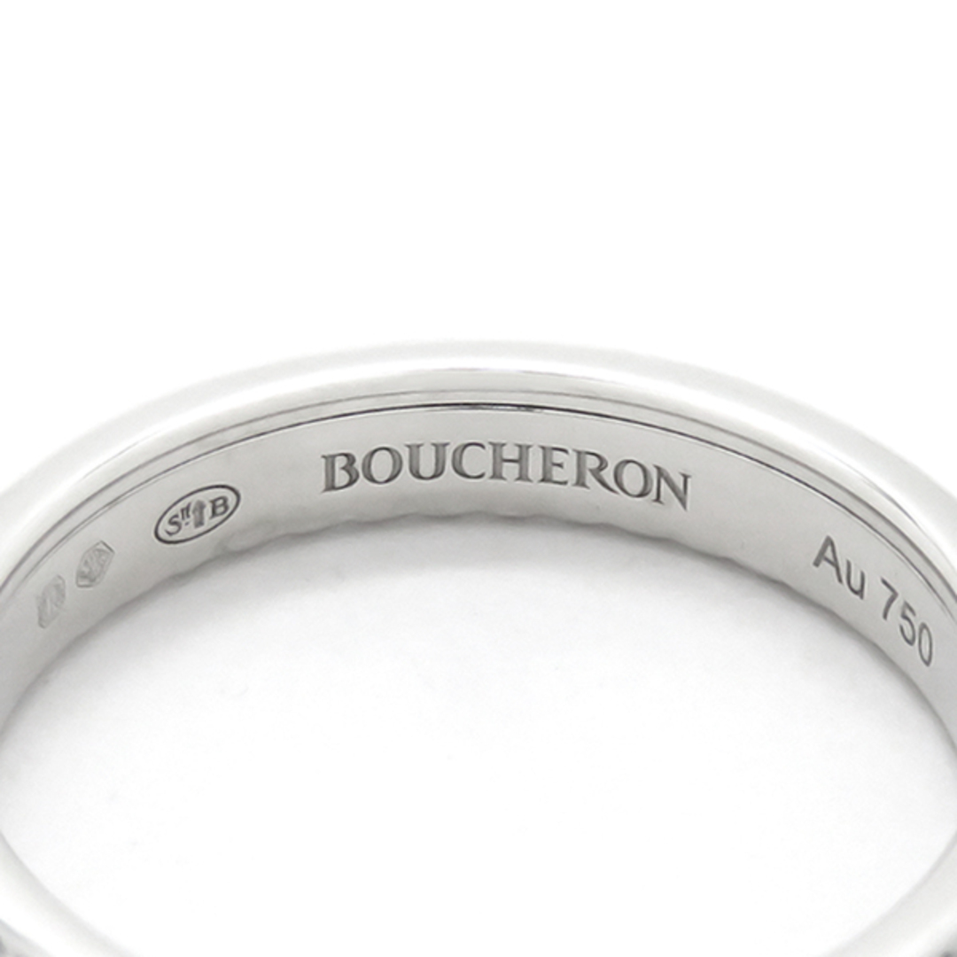 BOUCHERON(ブシュロン)のブシュロン BOUCHERON リング 指輪 キャトル ラディアント リング ハーフ フルパヴェ K18WG ダイヤモンド ホワイトゴールド #T52 18K 750 18金  JAL00294 【箱】【中古】 レディースのアクセサリー(リング(指輪))の商品写真