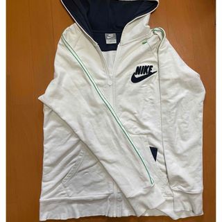 ナイキ(NIKE)のNIKE トラックジャケット ホワイト(パーカー)