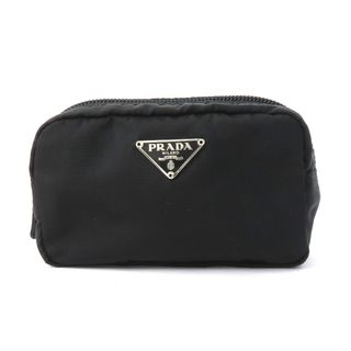 プラダ(PRADA)のプラダ PRADA ポーチ ナイロン ブラック ユニセックス 送料無料【中古】 55656g(ポーチ)