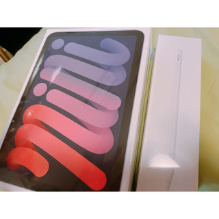 アップル(Apple)のiPad mini6 64GB Applepencil第2世代 セット(タブレット)