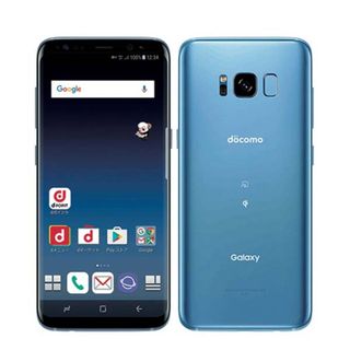 サムスン(SAMSUNG)の【中古】 SC-02J Galaxy S8 Coral Blue SIMフリー 本体 ドコモ スマホ ギャラクシー  【送料無料】 sc02jbl7mtm(スマートフォン本体)