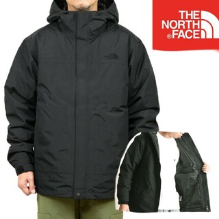 ザノースフェイス(THE NORTH FACE)のザ・ノース・フェイス アウトドア ジャケット ブラック 黒 メンズ Ｌ 新品(マウンテンパーカー)