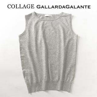 COLLAGE GALLARDAGALANTE - COLLAGE GALLARDAGALANTE ノースリーブ トップス 美品