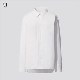 ユニクロ(UNIQLO)のUNIQLO ＋J スーピマコットンオーバーサイズシャツ(シャツ/ブラウス(長袖/七分))