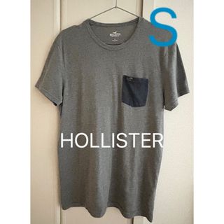 Hollister - 【HOLLISTER】Tシャツ　半袖  グレー　Sサイズ　男女兼用