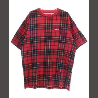 シュプリーム(Supreme)のシュプリーム SUPREME 23AW S/S POCKET TEE PLAID(Tシャツ/カットソー(半袖/袖なし))