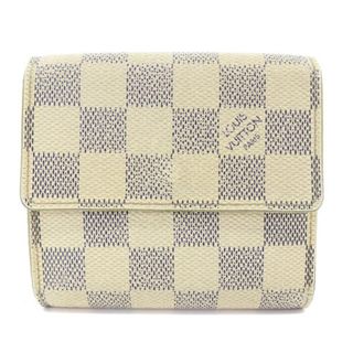 ルイヴィトン(LOUIS VUITTON)のルイヴィトン ダミエアズール 財布 アイボリー N61733(財布)