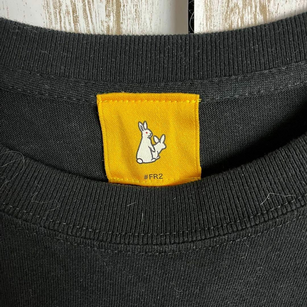 #FR2(エフアールツー)の【希少コラボ】エフアールツー×FRAN RABBITS☆ビッグロゴＴシャツ即完売 メンズのトップス(Tシャツ/カットソー(半袖/袖なし))の商品写真