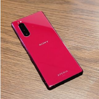 Xperia5 SIMフリー レッド