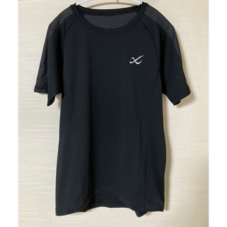 シーダブリューエックス(CW-X)のワコール・CW-X・抗菌Ｔシャツ・Ｓ・黒(Tシャツ/カットソー(半袖/袖なし))