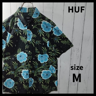 HUF - 【HUF】Flower Patterned Aloha Shirt　D1076