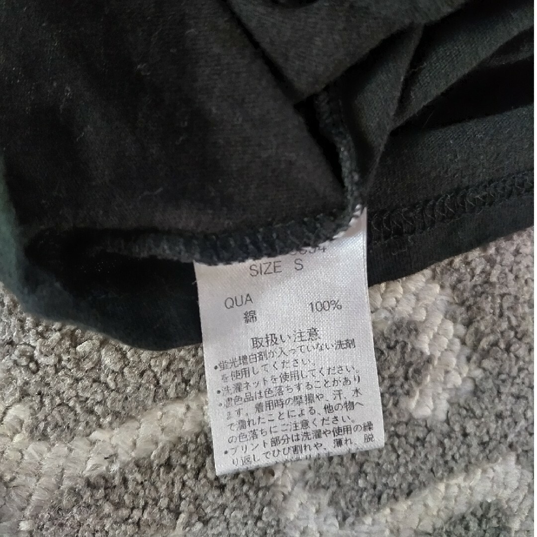 ANAP GiRL(アナップガール)のANAPGIRLアナップガール肩穴あきブラックラメショートＴシャツ キッズ/ベビー/マタニティのキッズ服女の子用(90cm~)(Tシャツ/カットソー)の商品写真