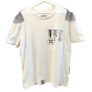 イヴサンローラン Tシャツ 半袖 フォトプリント L  白 ホワイト(Tシャツ/カットソー(半袖/袖なし))