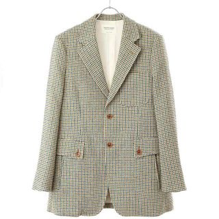 ビューティフルピープル(beautiful people)のbeautiful people ビューティフルピープル 23AW big kersey tweed single flap jacket ツイードジャケット 1345101003 ベージュ系 38(その他)