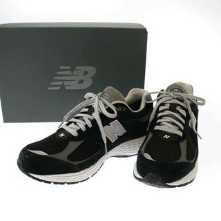 NEW BALANCE ニューバランス M2002R GTX D スウェードローカットスニーカー M2002RXD ブラック 27cm