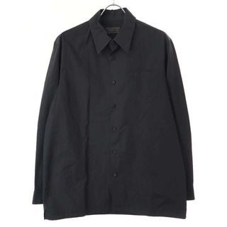 プラダ(PRADA)のPRADA プラダ 20AW コットンレギュラーカラーシャツ UCN314 ブラック 41(シャツ)