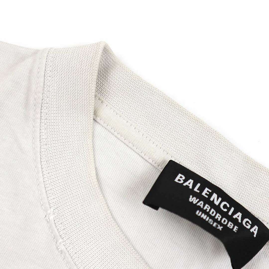 Balenciaga(バレンシアガ)のBALENCIAGA バレンシアガ 22AW  PROPERTY S/S TEE  プリントTシャツ 641675 ライトグレー S メンズのトップス(Tシャツ/カットソー(半袖/袖なし))の商品写真
