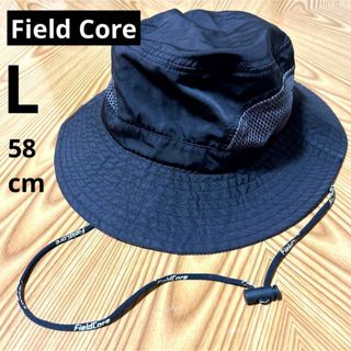 【中古】ワークマン Field Core メッシュサファリハット 帽子 L(ハット)