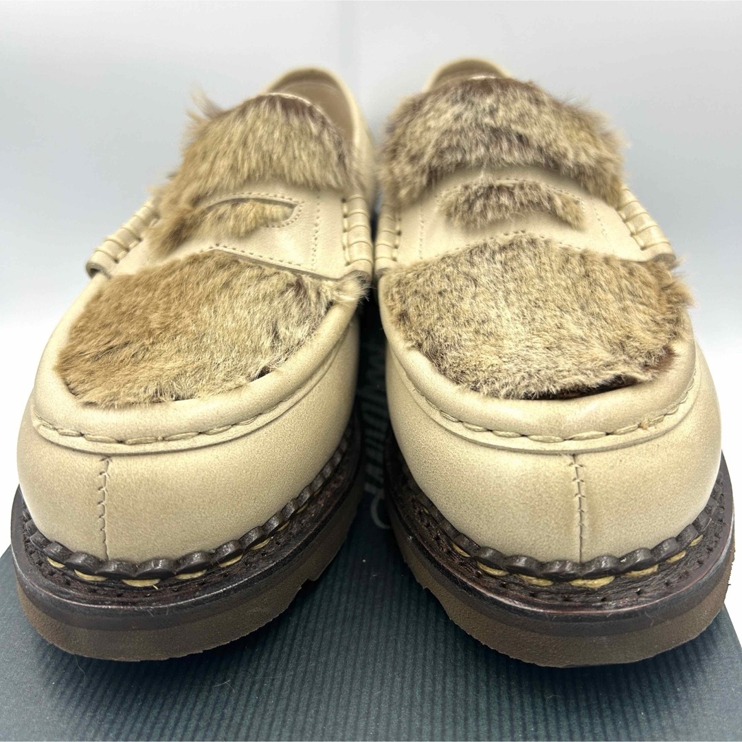 Paraboot - 【レア】パラブーツ オルセーUK4.5 ラパン ベージュ Paraboot - 【レア】パラブーツ オルセーUK4.5 ラパン ベージュ