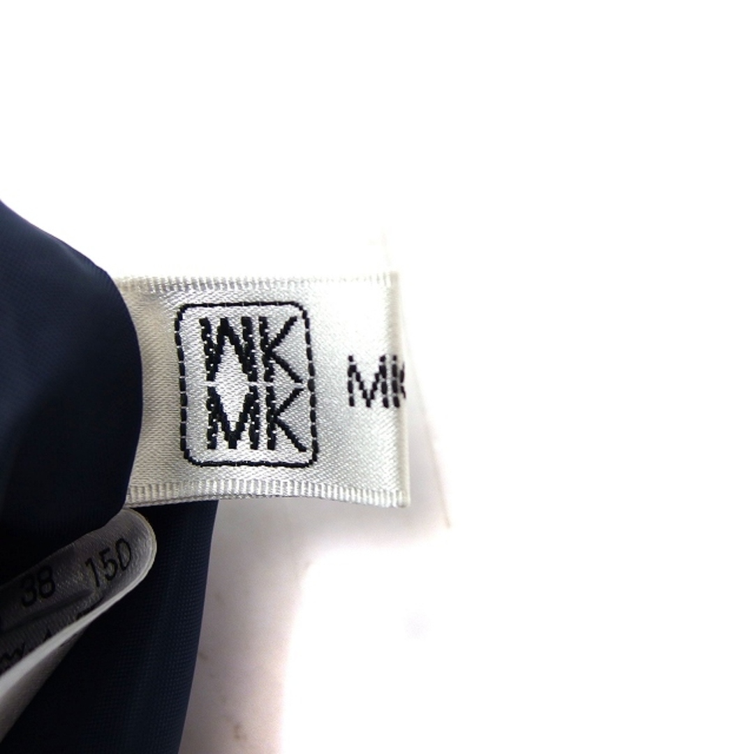 MK MICHEL KLEIN(エムケーミッシェルクラン)のMK MICHEL KLEIN チェック タック フレアスカート ミディ丈 38 レディースのスカート(ひざ丈スカート)の商品写真