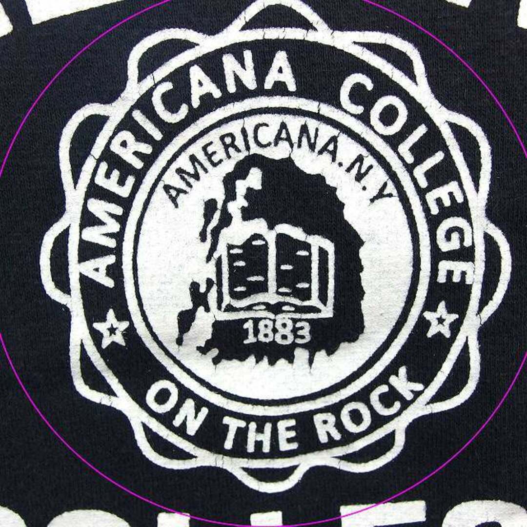 AMERICANA(アメリカーナ)のアメリカーナ AMERICANA トレーナーシャツ カットソー ロゴ プリント レディースのトップス(トレーナー/スウェット)の商品写真