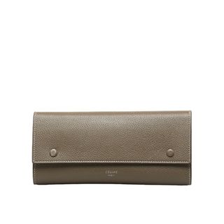 セリーヌ(celine)のセリーヌ ラージフラップ マルチファンクション 長財布 レザー レディース CELINE 【1-0150700】(財布)