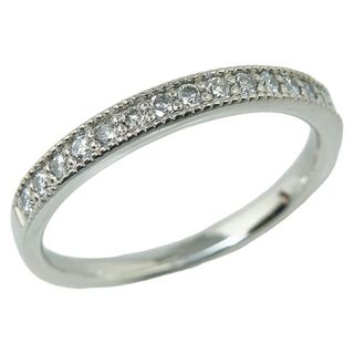 美品 Pt900 プラチナ リング 指輪 ダイヤ 0.19ct 【1-0150794】(リング(指輪))