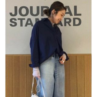 JOURNAL STANDARD - ジャーナルスタンダード  カラーロンストレースアップシャツ