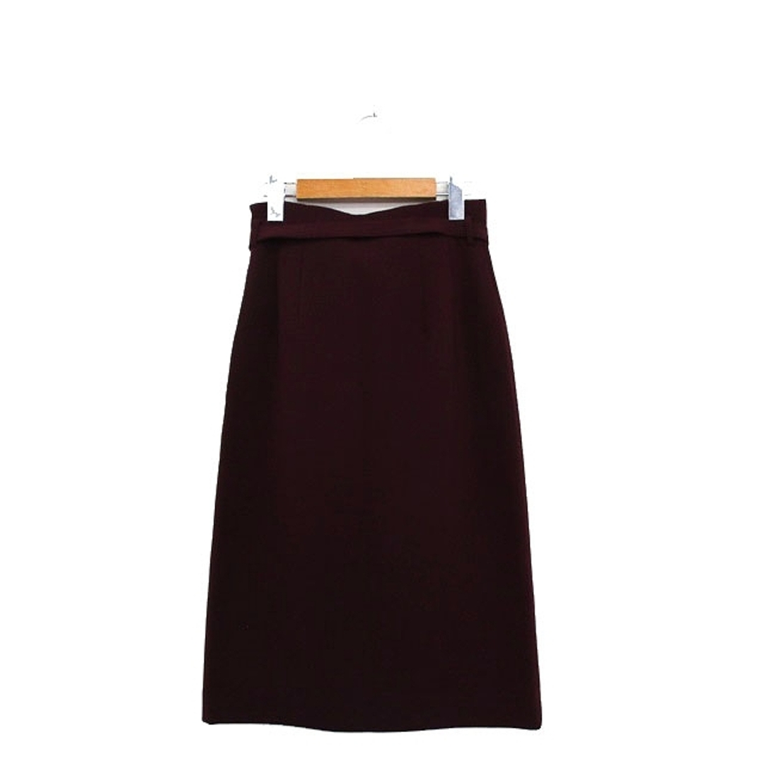 NATURAL BEAUTY BASIC(ナチュラルビューティーベーシック)のナチュラルビューティーベーシック タイトスカート ロング ベルト シンプル XS レディースのスカート(ひざ丈スカート)の商品写真