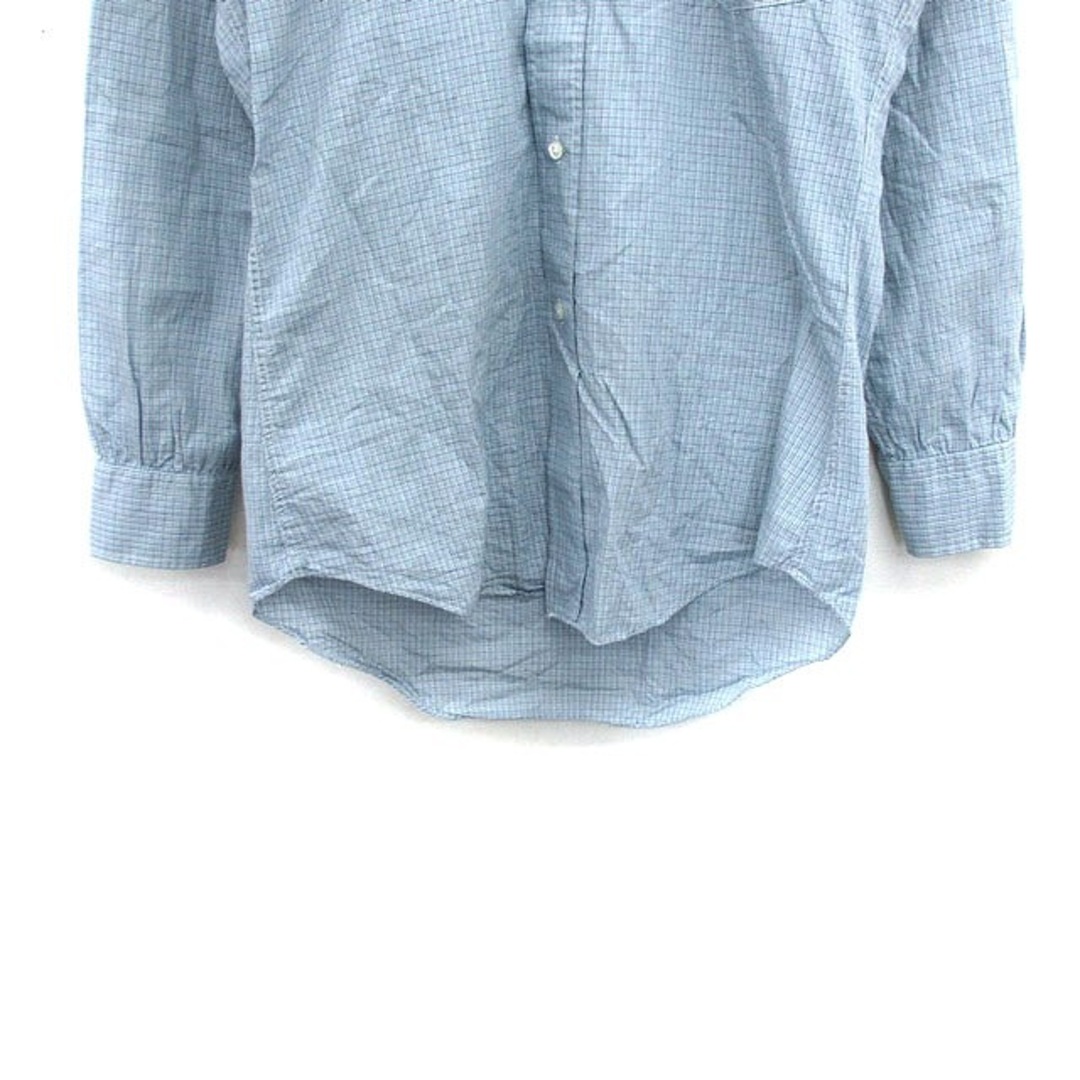 J.PRESS(ジェイプレス)のジェイプレス J.PRESS シャツ 長袖 胸ポケット コットン チェック メンズのトップス(シャツ)の商品写真