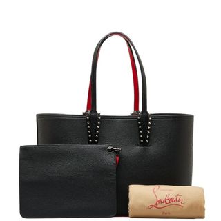 Christian Louboutin - 美品 クリスチャンルブタン スタッズ カバタ トートバッグ ショルダーバッグ レザー レディース Christian Louboutin 【228-51907】