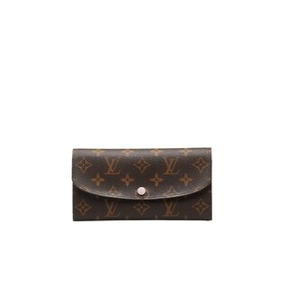 ルイヴィトン(LOUIS VUITTON)のルイ ヴィトン モノグラム ポルトフォイユ エミリー 長財布 M61289 PVC レディース LOUIS VUITTON 【228-51909】(財布)