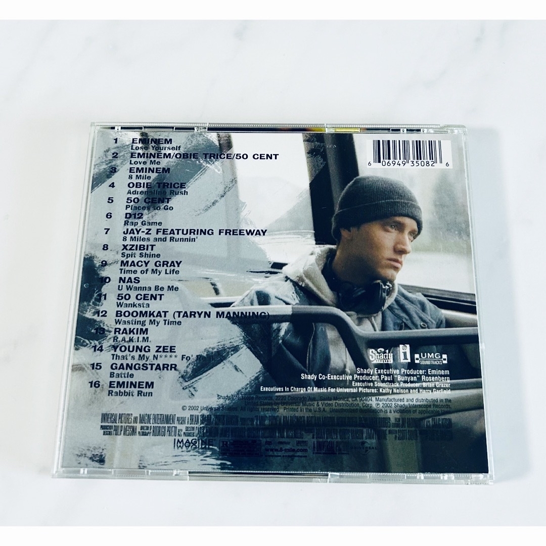 【CD】EMINEM / 8 MILE sound track 輸入盤 エンタメ/ホビーのCD(ポップス/ロック(洋楽))の商品写真