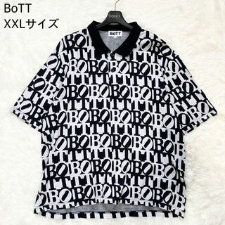 【美品】BoTT 22SS square Logo Jacquard Polo(ポロシャツ)