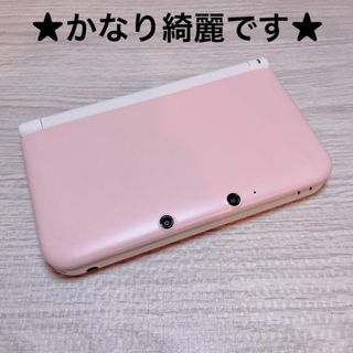 ニンテンドー3DS(ニンテンドー3DS)の美品★即日発送★ニンテンドー3DS LL ピンク×ホワイト(携帯用ゲーム機本体)