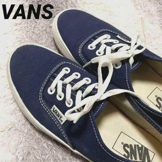 VANS - s113 VANS バンズ スニーカー ネイビー カジュアル シンプル