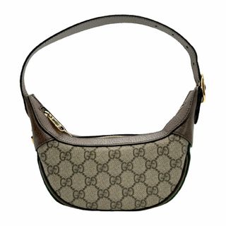 グッチ(Gucci)のグッチ GUCCI ハンドバッグ オフィディアGG ミニバッグ GGスプリームキャンバス ブラウン レディース 658551 送料無料【中古】 z1041(ハンドバッグ)