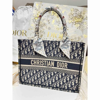 クリスチャンディオール(Christian Dior)の⭐︎未使用⭐︎ クリスチャンディオール　ブックトート　トートバッグ(トートバッグ)