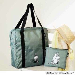 ムーミン(MOOMIN)のリトルミイ たためるボストンバッグ＆ ムーミン 収納ポーチ(ボストンバッグ)