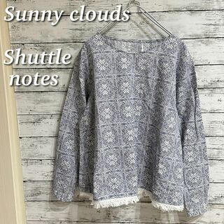 サニークラウズ(Sunny clouds（FELISSIMO）)のサニークラウズ　feat．Shuttle notes　やっぱり柄が好きトップス(シャツ/ブラウス(長袖/七分))