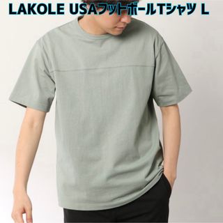 ラコレ(LAKOLE)のLAKOLE(ラコレ)USAフットボールTシャツ(Tシャツ/カットソー(半袖/袖なし))