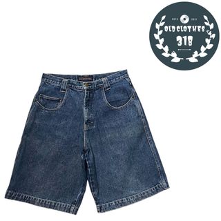 カールカナイ(Karl Kani)の【KARL KANI】カールカナイ オーバーサイズ デニムショーツ 90s B系(ショートパンツ)