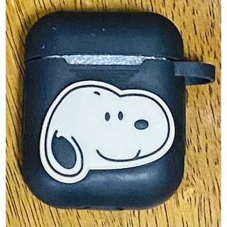 スヌーピー(SNOOPY)の【Airpods】Airpods 1/2 ケース スヌーピー(ヘッドフォン/イヤフォン)