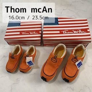【新品 タグ付き】Thom mcAn ペアルック 16.0cm 23.5cm(スニーカー)