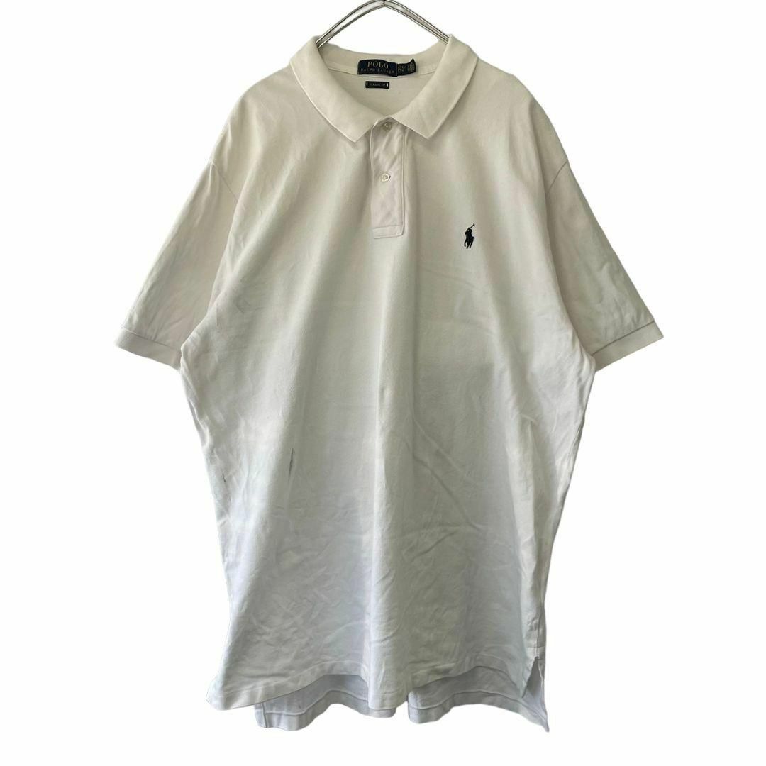 POLO RALPH LAUREN(ポロラルフローレン)のポロラルフローレン　ポロシャツ　メンズ2XL g8 メンズのトップス(ポロシャツ)の商品写真