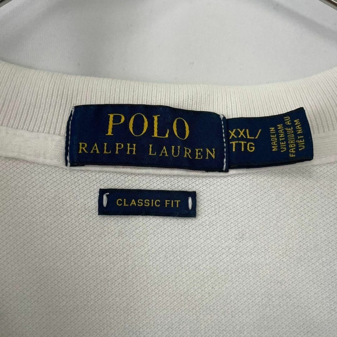 POLO RALPH LAUREN(ポロラルフローレン)のポロラルフローレン　ポロシャツ　メンズ2XL g8 メンズのトップス(ポロシャツ)の商品写真
