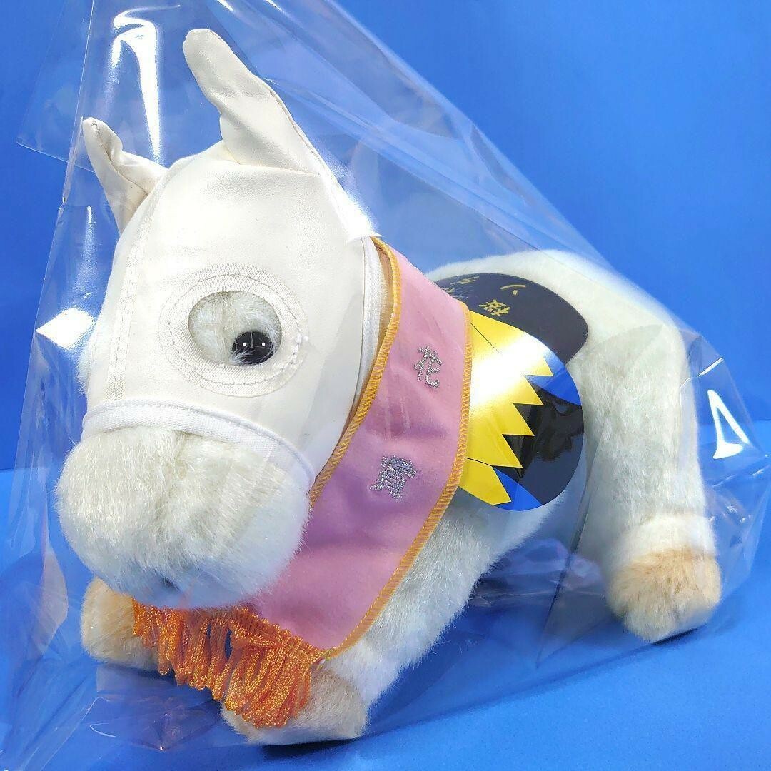 新品】ソダシ競馬ぬいぐるみウマ娘アイドルホース馬AVANTI 桜花賞 新品】ソダシ競馬ぬいぐるみウマ娘アイドルホース馬AVANTI 桜花賞