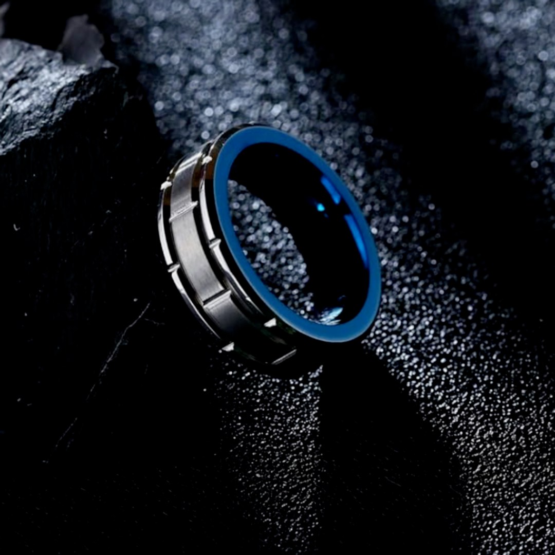 【RN143】リング　アクセサリー 　メンズ 　シルバー　タングステン 　指輪 メンズのアクセサリー(リング(指輪))の商品写真