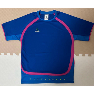 スボルメ(Svolme)の【svolme(スボルメ）】半袖Tシャツ　トレーニングTシャツ　ブルー　メンズL(Tシャツ/カットソー(半袖/袖なし))