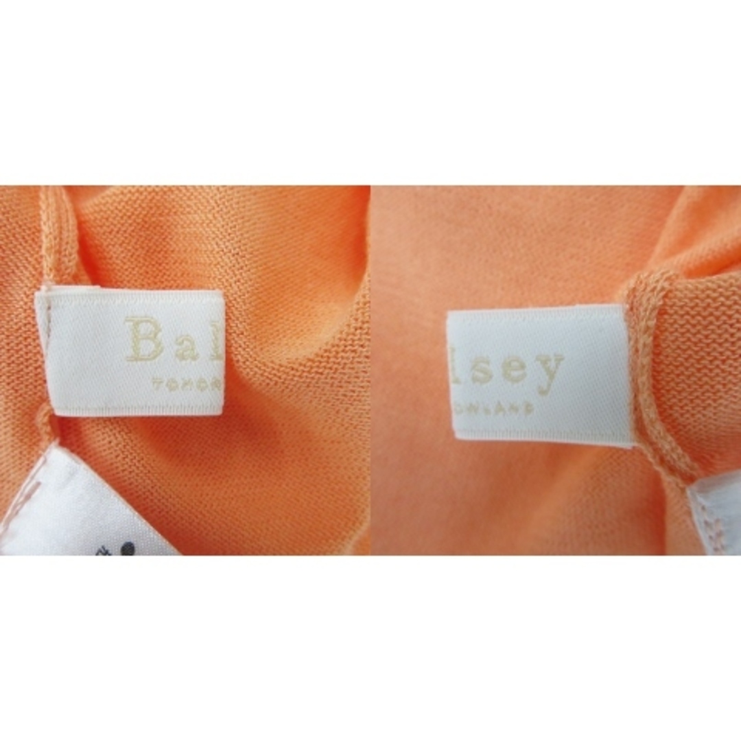 Ballsey(ボールジィ)のボールジー トゥモローランド ニット カットソー 半袖 Vネック 無地 レディースのトップス(ニット/セーター)の商品写真